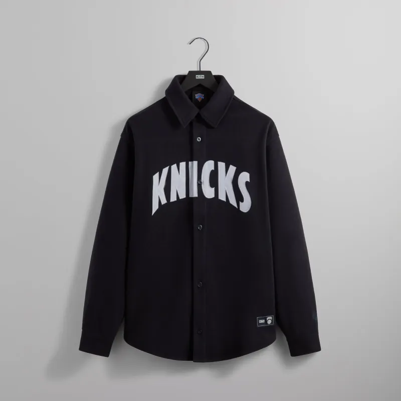 Kith for the New York Knicks Apollo Buttondown - Nocturnal sold by Kith