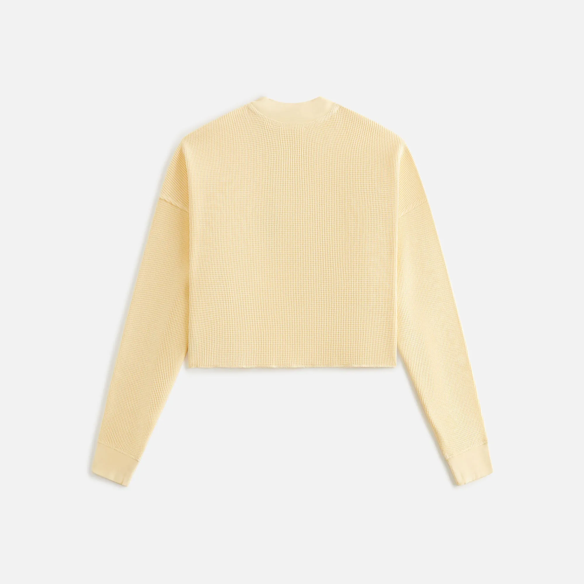 Kith Women Bryden Waffle Long Sleeve - Scone sold by Kith product image thumbnail 4
