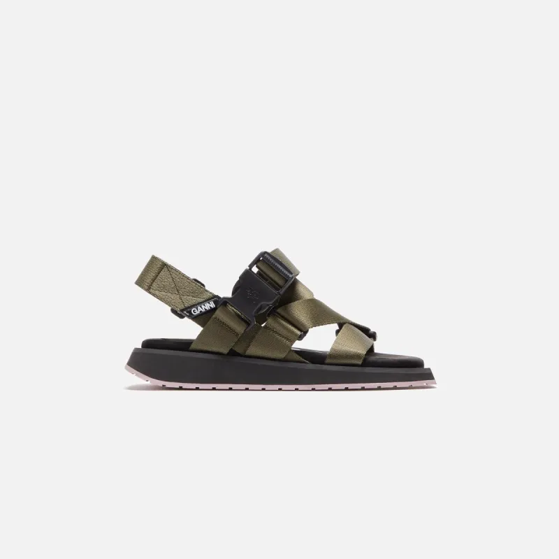 Ganni Performance Webbing Sandal - Kalamata sold by Kith