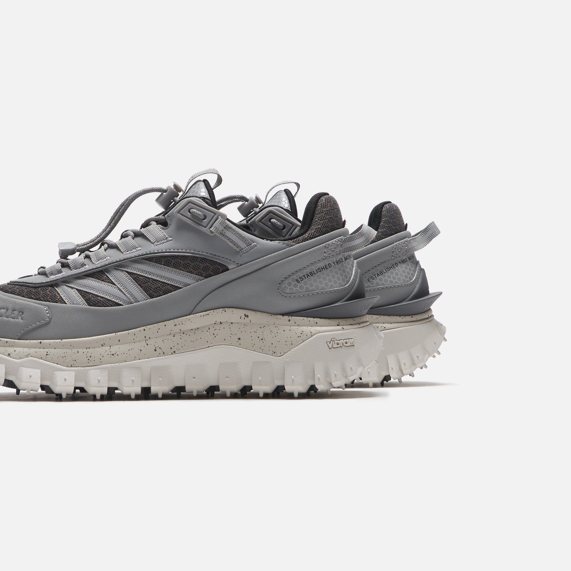 Moncler Trailgrip Low Top Sneakers - Silver sold by Kith product image thumbnail 3