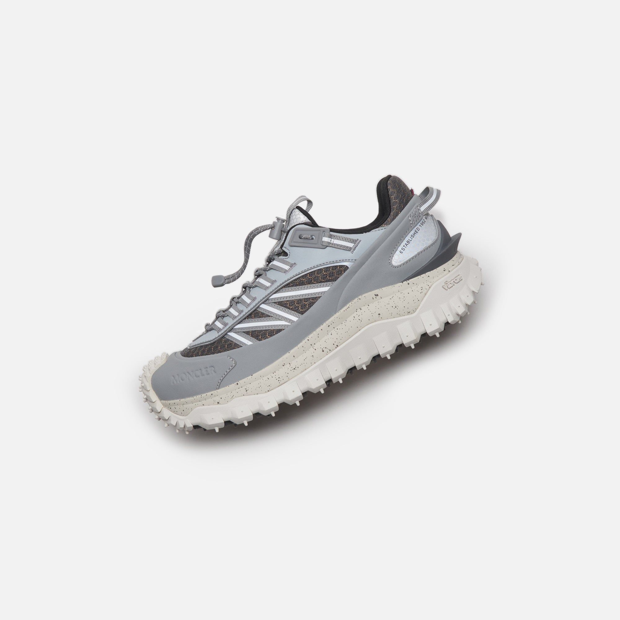 Moncler Trailgrip Low Top Sneakers - Silver sold by Kith product image thumbnail 4