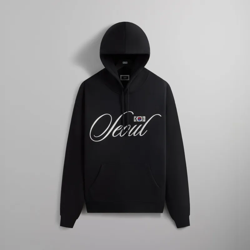 Kith Seoul Nelson Hoodie - Black sold by Kith