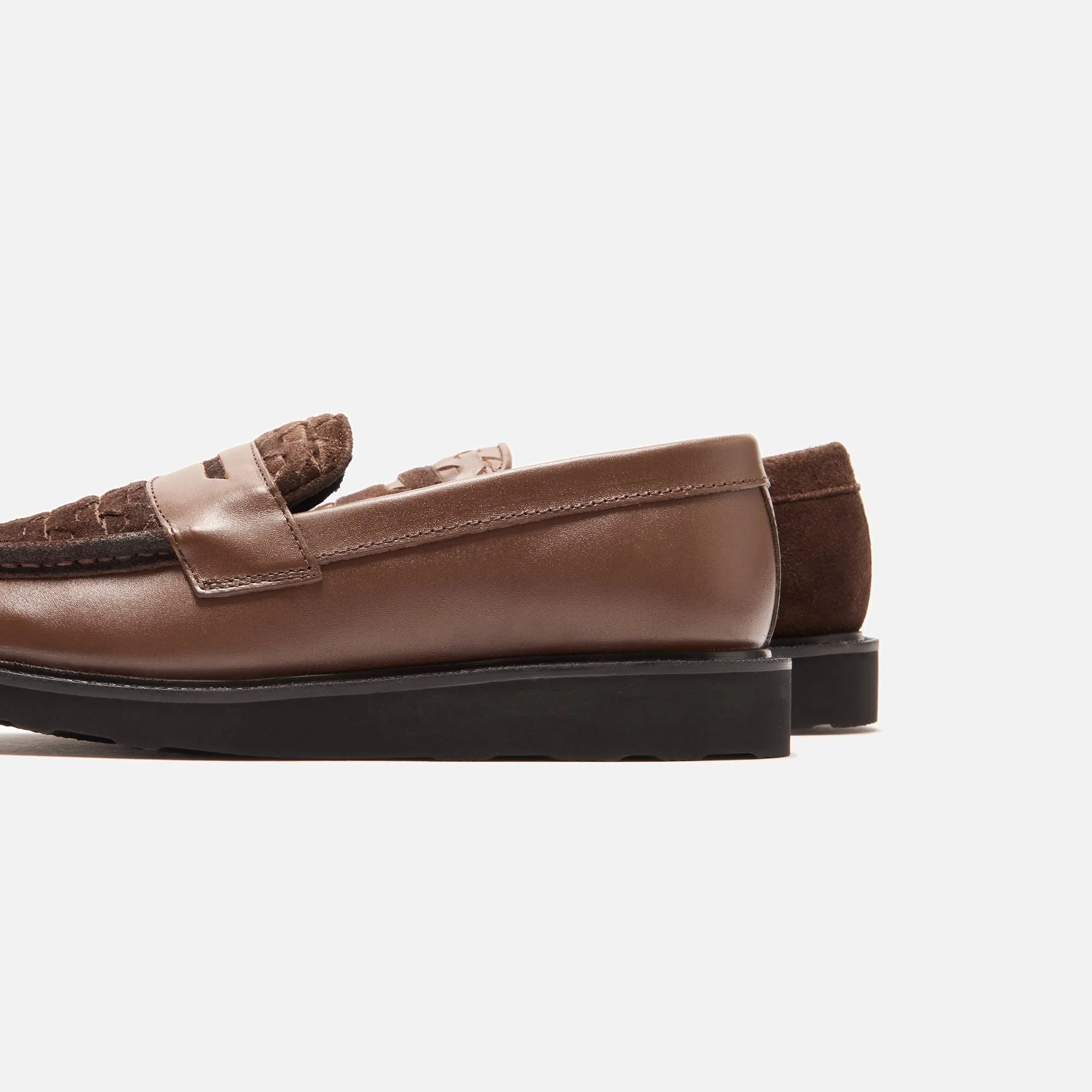 【CAMINANDO/カミナンド】SUEDE LOAFER Caminando Loafer - Brown / Brown Weaving | Parallel