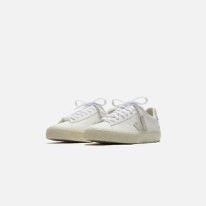 Veja Campo Suede Chromefree Leather - Extra White / Natural sold by Kith