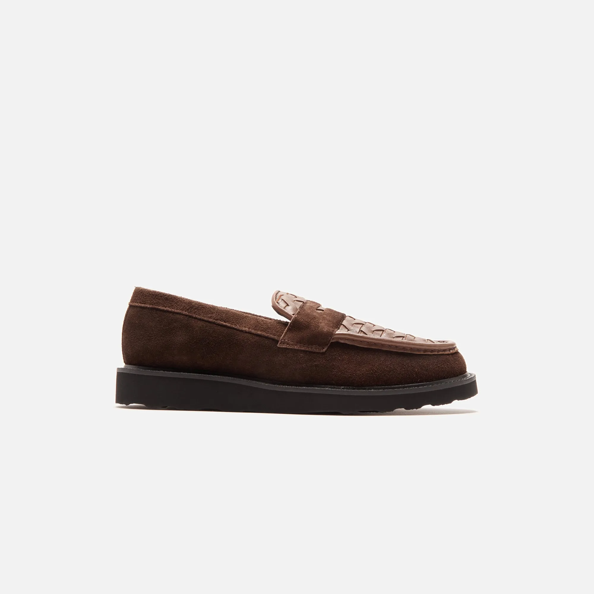 Caminando Loafer - Brown / Brown Weaving | Parallel