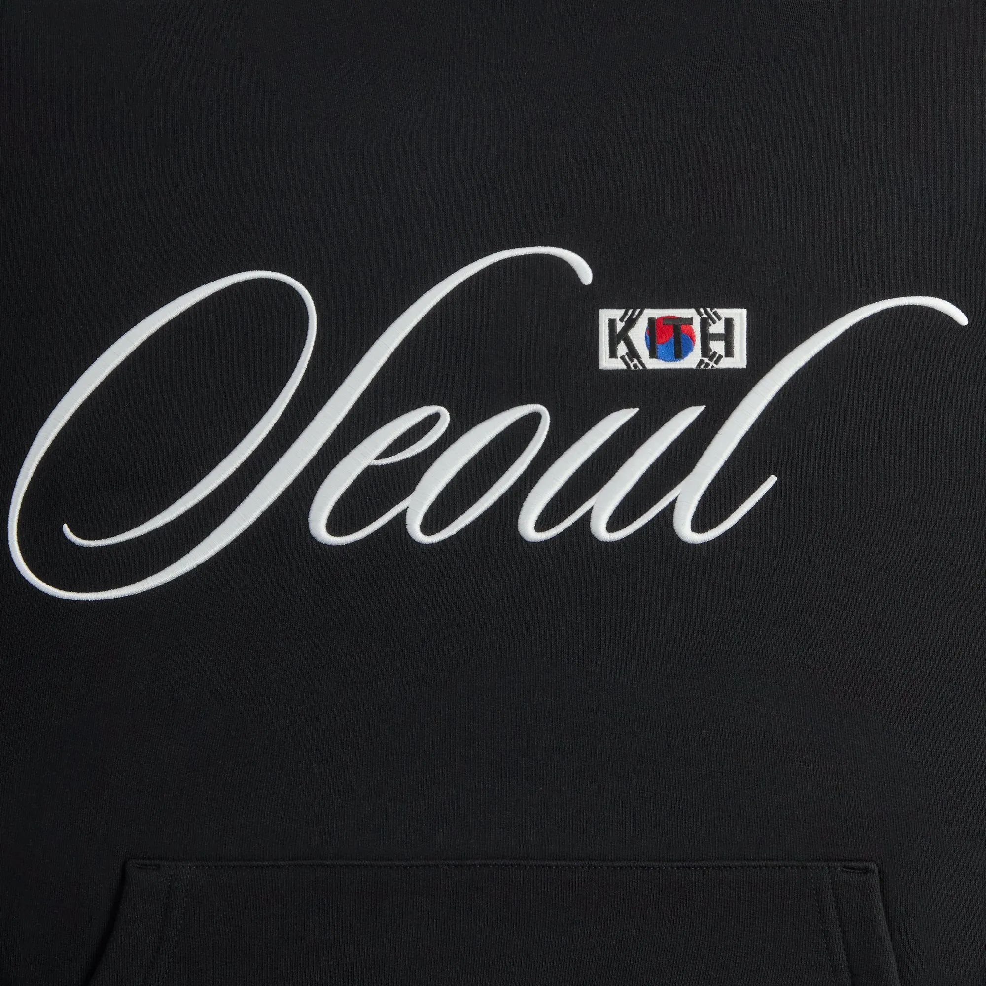 Kith Seoul Nelson Hoodie - Black sold by Kith product image thumbnail 3