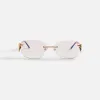 Vintage Frames Flamingo 24KT Yellow Gold - Pink Gradient sold by Kith