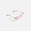 Vintage Frames Flamingo 24KT Yellow Gold - Pink Gradient sold by Kith
