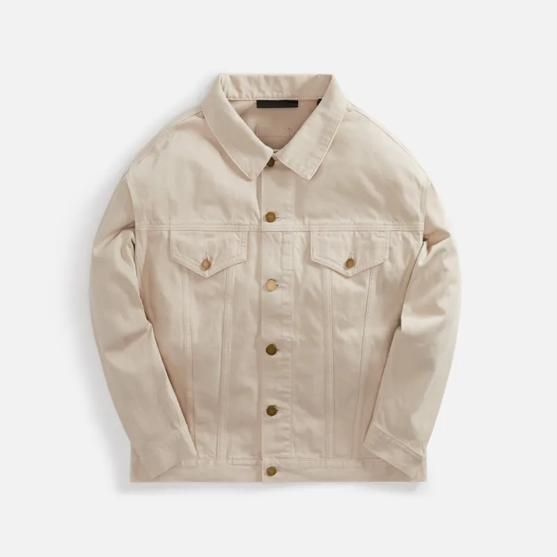 Essentials Denim Jacket - Silver Cloud sold by Kith