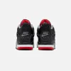 Jordan GS Air Jordan 4 Retro - Black / Fire Red / Cement Grey / Summit White sold by Kith