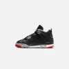 Jordan GS Air Jordan 4 Retro - Black / Fire Red / Cement Grey / Summit White sold by Kith