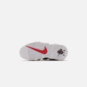 Nike Air More Uptempo `96 Black / White / University Red GS sold by Kith