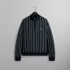 Kith Harmon Quarter Zip Mock Neck - Nocturnal sold by Kith