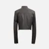 MISBHV Faded Faux Leather Jacket - Black sold by Kith