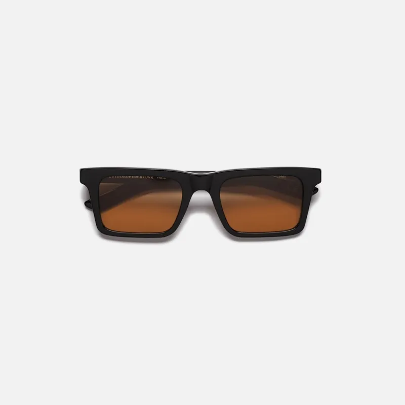 Retrosuperfuture 1968 Refined Lens - Black / Yellow sold by Kith