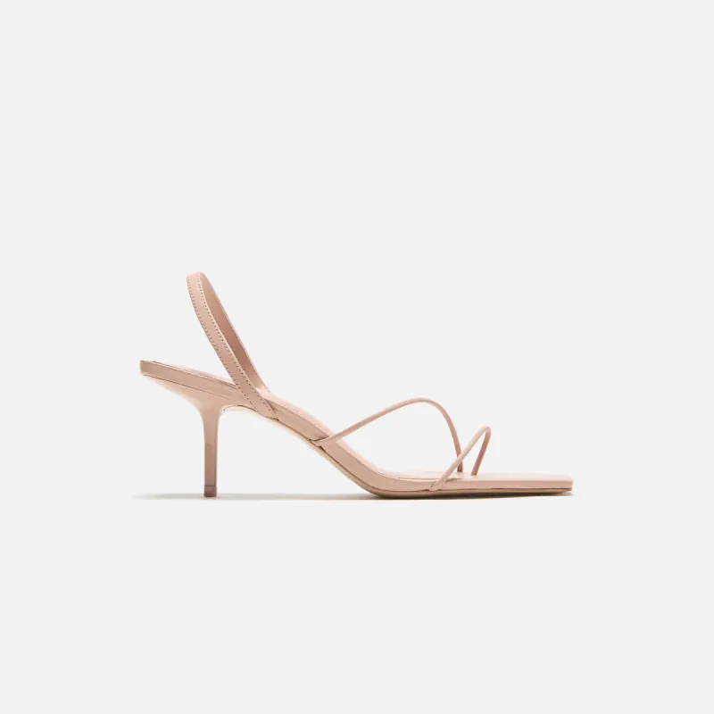 Black Suede Studio Iris 65 Sandal - Old Rose / Nappa sold by Kith