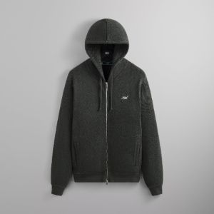 Kith Herringbone Fleece Williams V Hoodie - Machine sold by Kith
