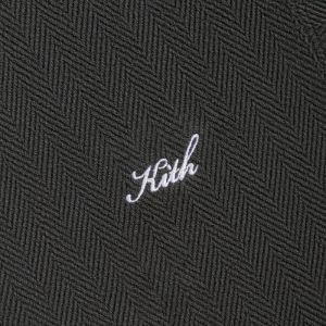 Kith Herringbone Fleece Williams V Hoodie - Machine sold by Kith