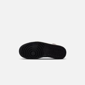 Nike WMNSmns Air Jordan 1 Mid - Black / Gym Red / Sail sold by Kith