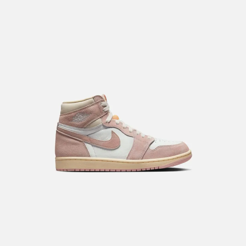 Nike WMNS Air Jordan 1 Retro High OG - Atmosphere / White / Muslin sold by Kith