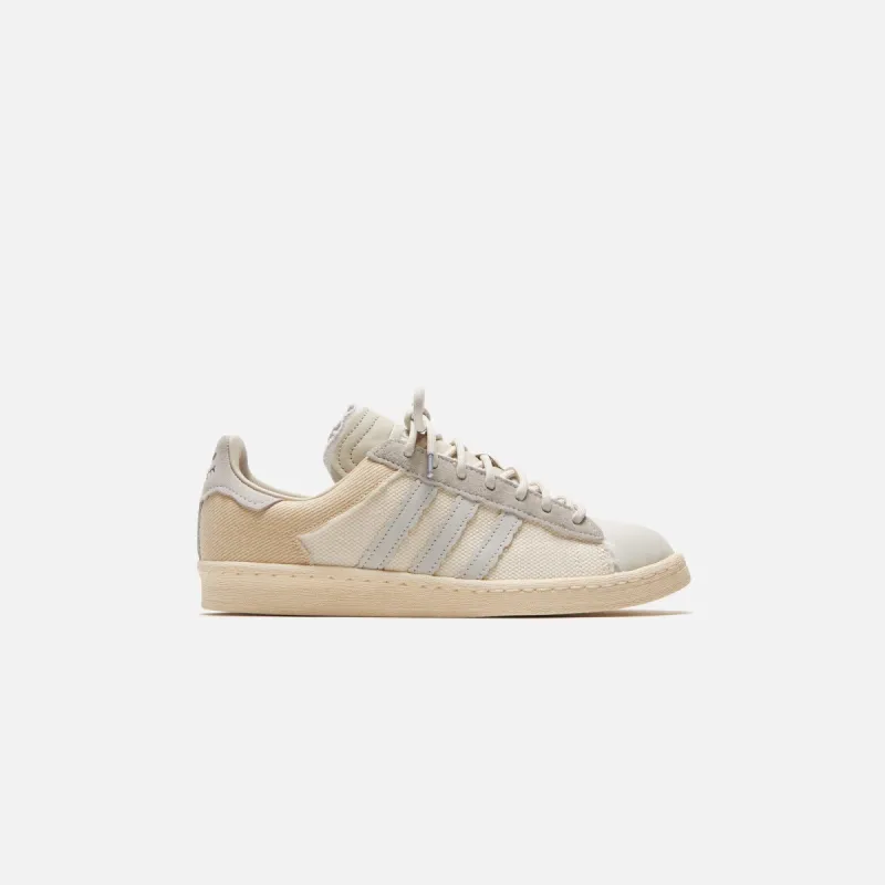 adidas Campus Highsnobiety Highart - Crystal White / White Tin / Chalk White sold by Kith