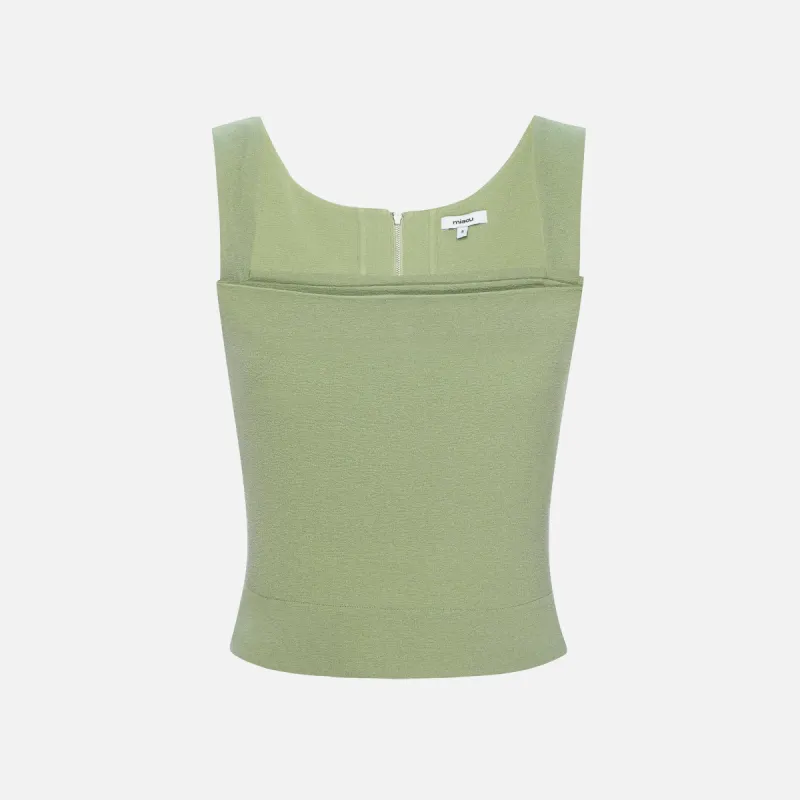 Miaou Imogene Corset - Sage sold by Kith