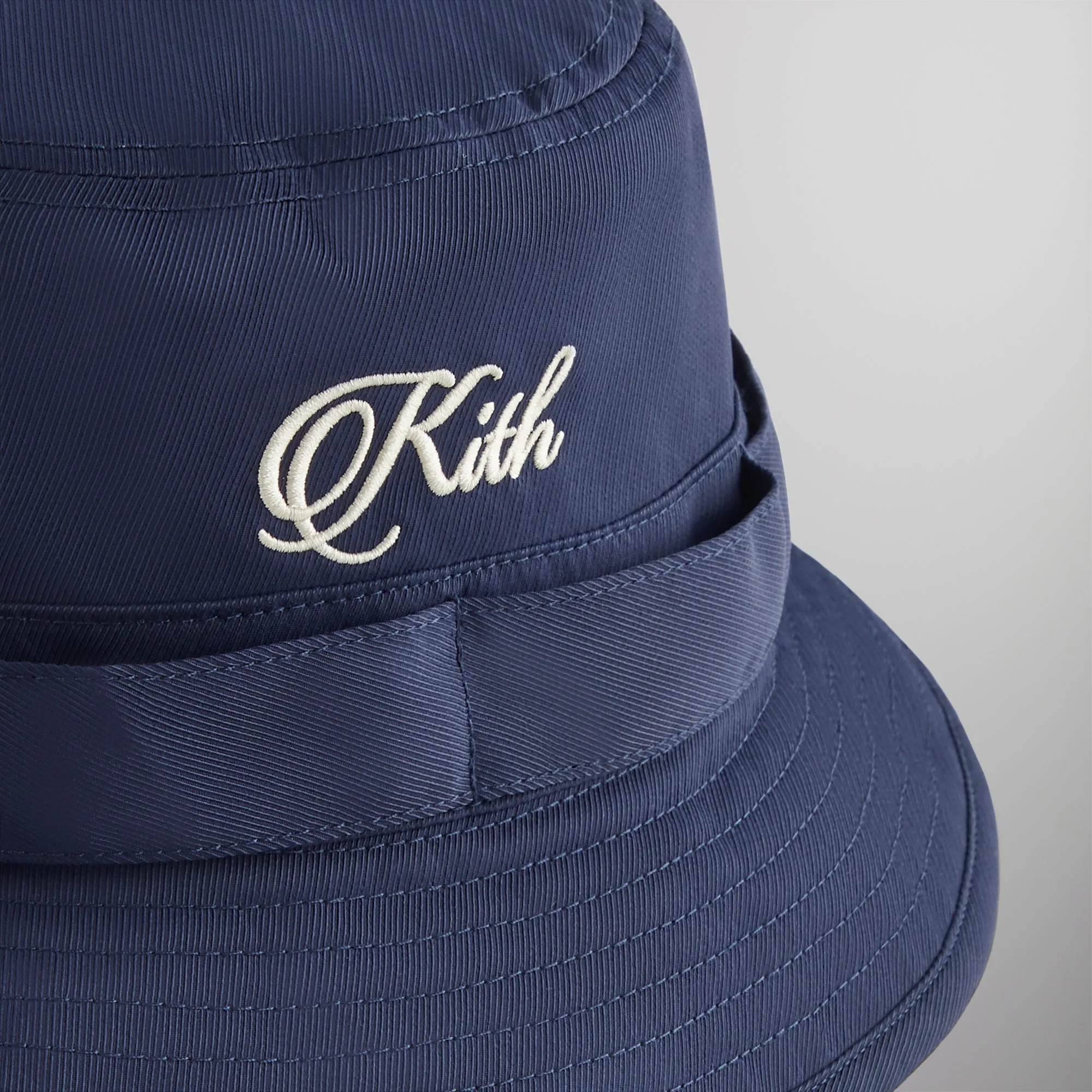 Kith Nylon Twill Clemens Bucket Hat - Nocturnal sold by Kith product image thumbnail 3