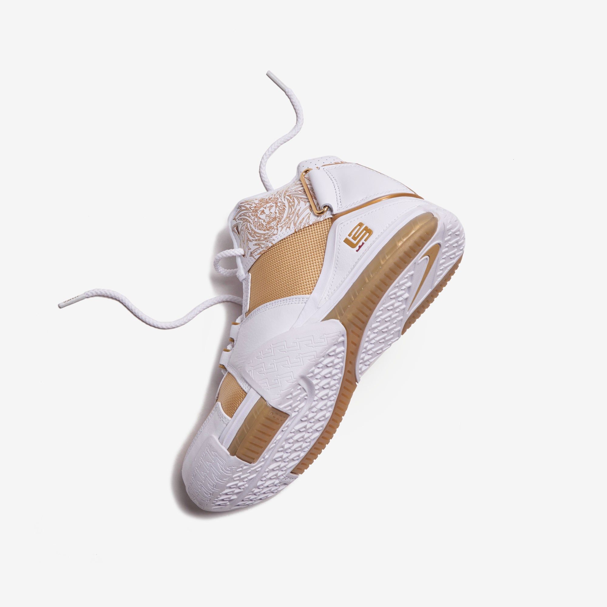 Nike Zoom Lebron II - White / Metallic Gold / Varsity Crimson sold by Kith product image thumbnail 4