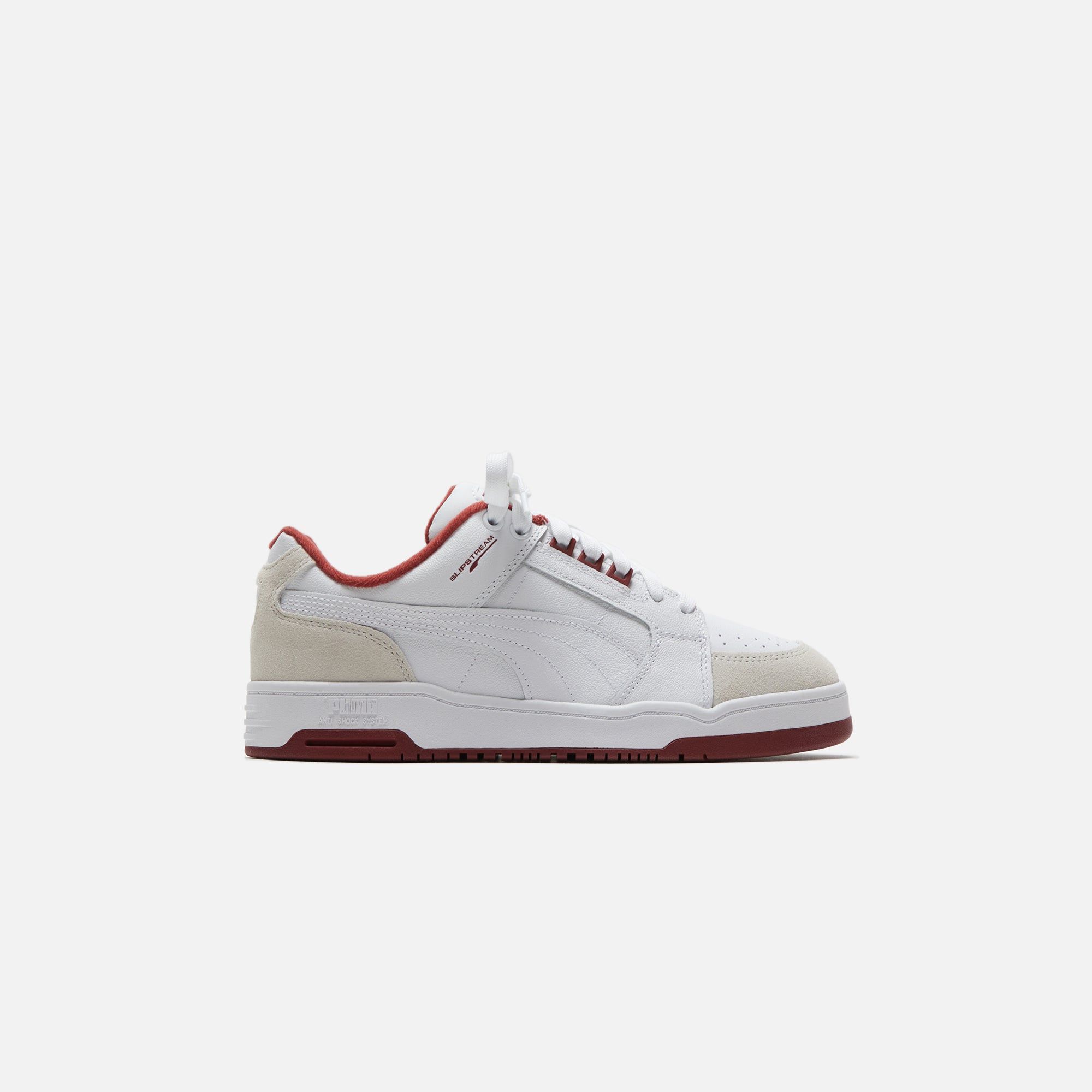 Puma Slipstream Lo Retro - Puma White / Intense Red sold by Kith