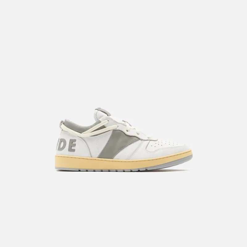 Rhude Rhecess Low - White / Grey sold by Kith