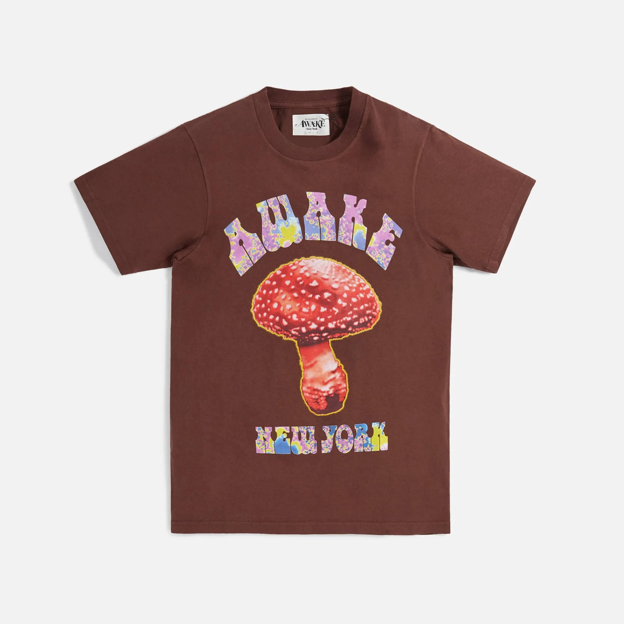 Awake Mushroom Tee - Brown sold by Kith