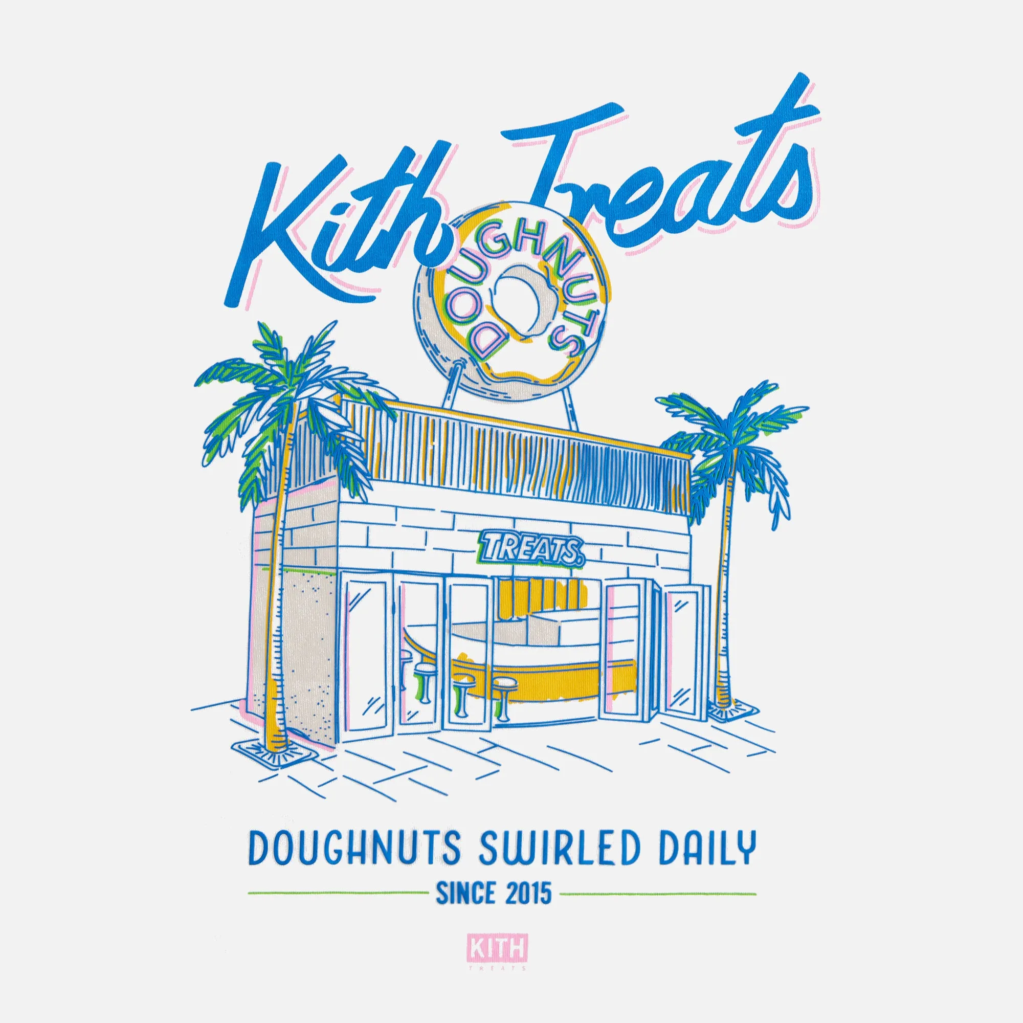 Kith Treats Doughnut II Tee - White sold by Kith product image thumbnail 4