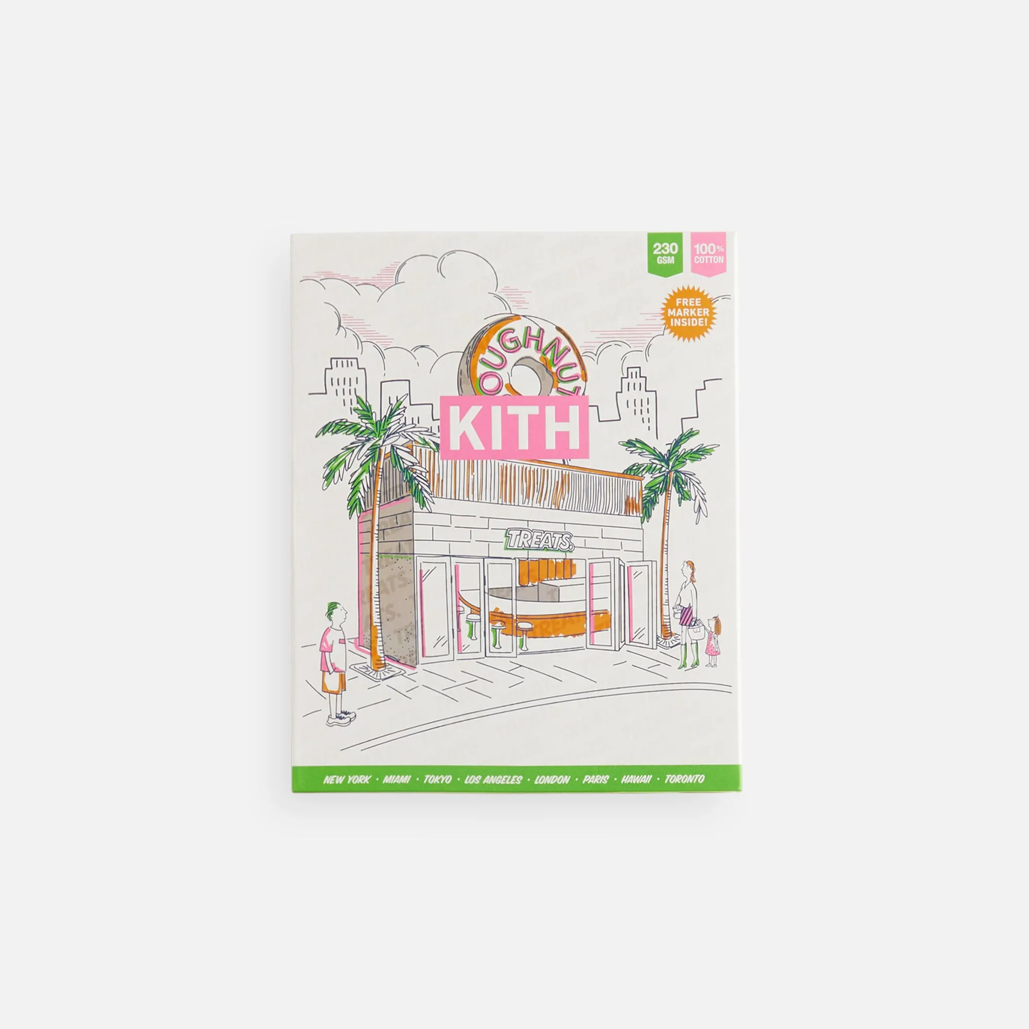 Kith Treats Doughnut II Tee - White sold by Kith product image thumbnail 5