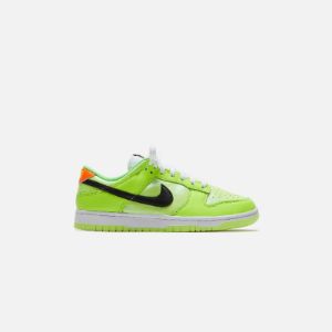 Nike Dunk Low - Venom Green / Black / Glow sold by Kith