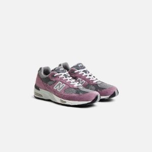 New Balance 991 - Pink / Grey sold by Kith