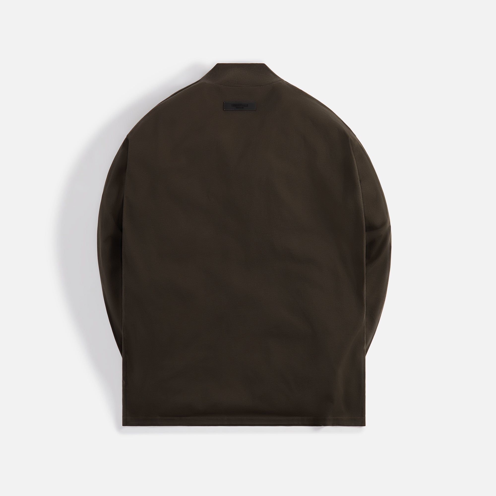 Essentials Long Sleeve Tee - Off-Black sold by Kith product image thumbnail 2