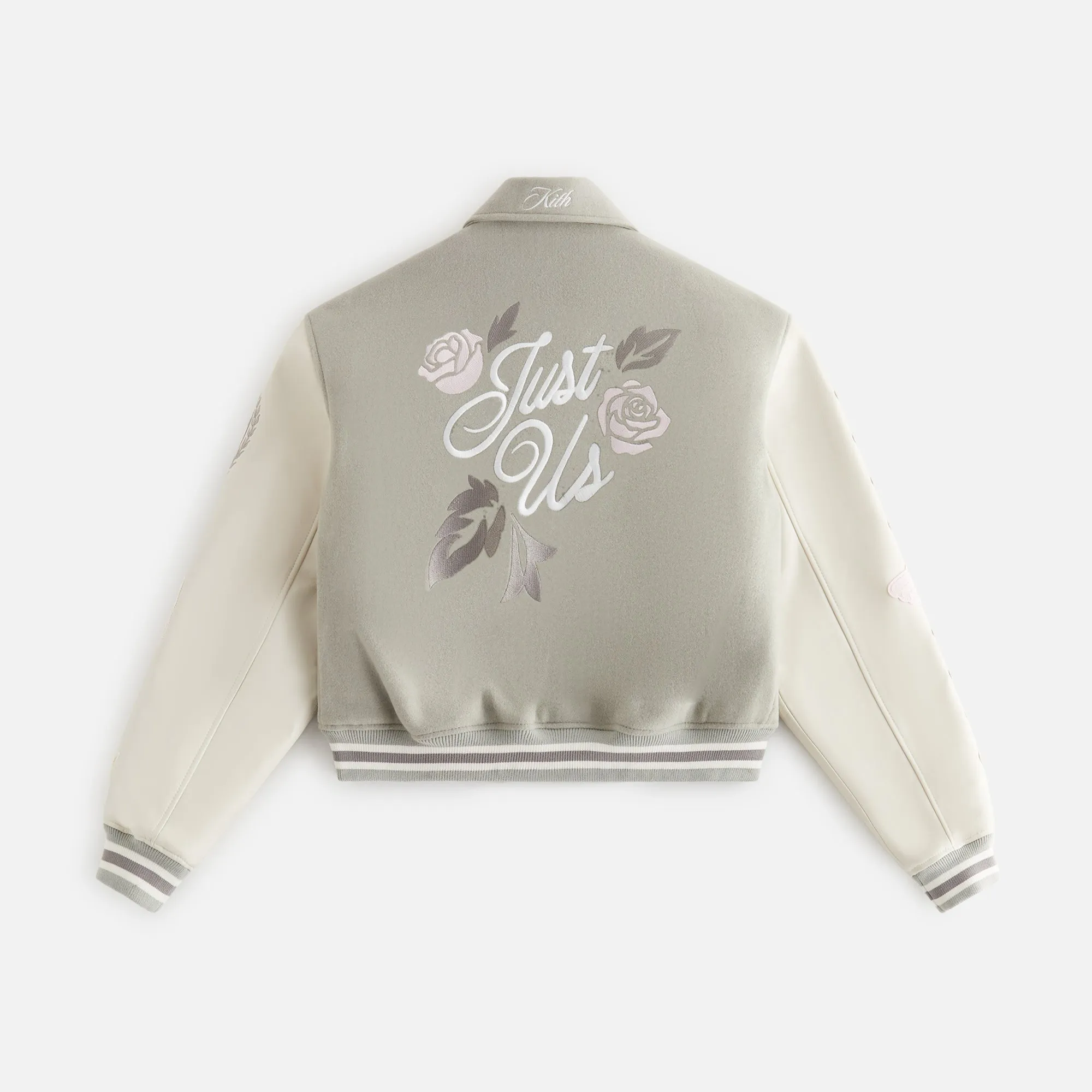 Kith Women Campbell Cropped Varsity Jacket - Culver sold by Kith product image thumbnail 2