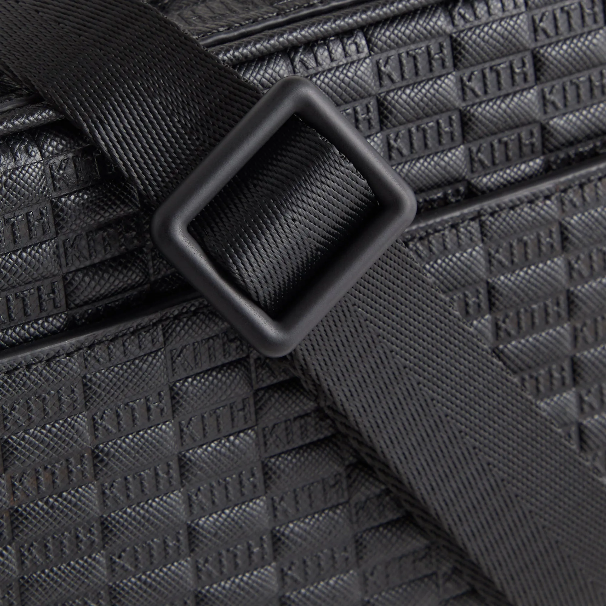 Kith Monogram Saffiano Mini Pouch - Black sold by Kith product image thumbnail 5