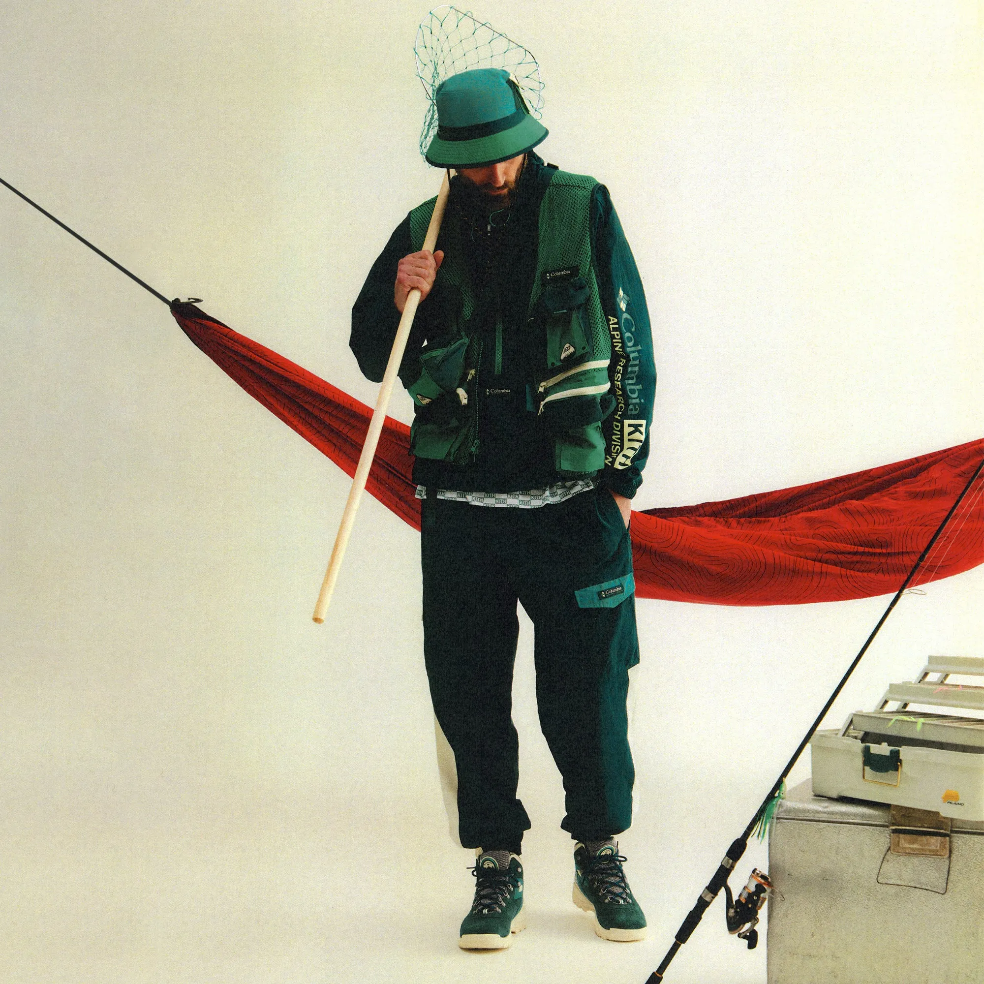 Kith for Columbia Utility Vest - Bamboo Forest sold by Kith product image thumbnail 3