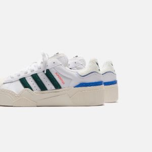 adidas WMNS Superstar Bonega 2B - Footwear White / Dark Green / Bright Royal sold by Kith