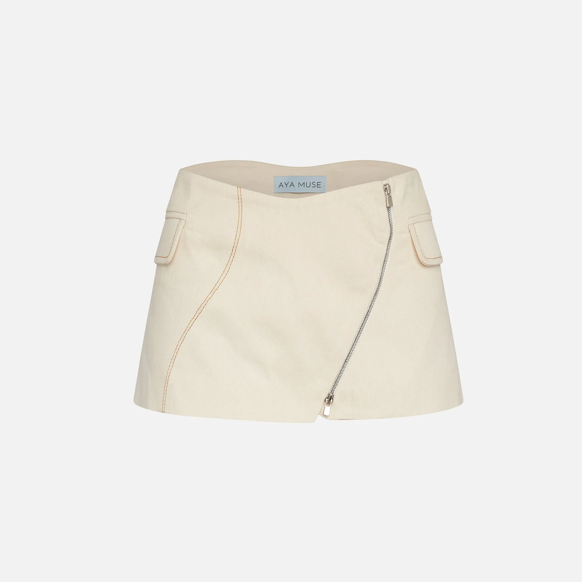 Aya Muse Osoyo Skirt - White sold by Kith