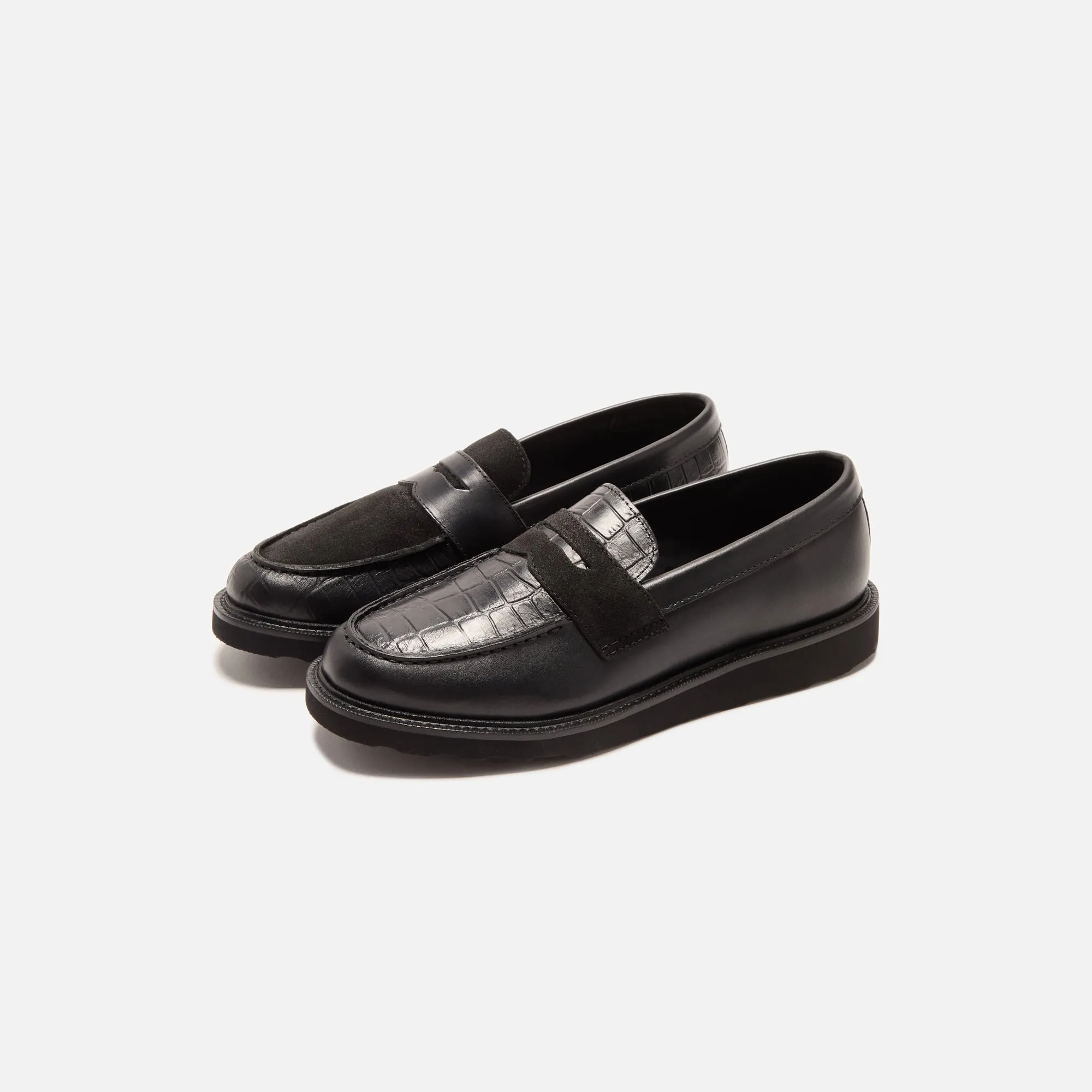 Caminando Loafer - Black / Black Croco sold by Kith product image thumbnail 4