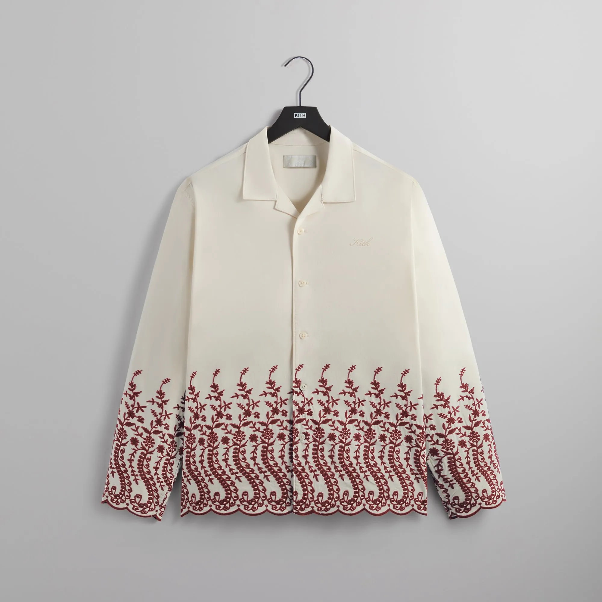 Kith Adonis Camp Collar Shirt Fever Parallel
