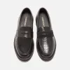 Caminando Loafer - Black / Black Croco sold by Kith