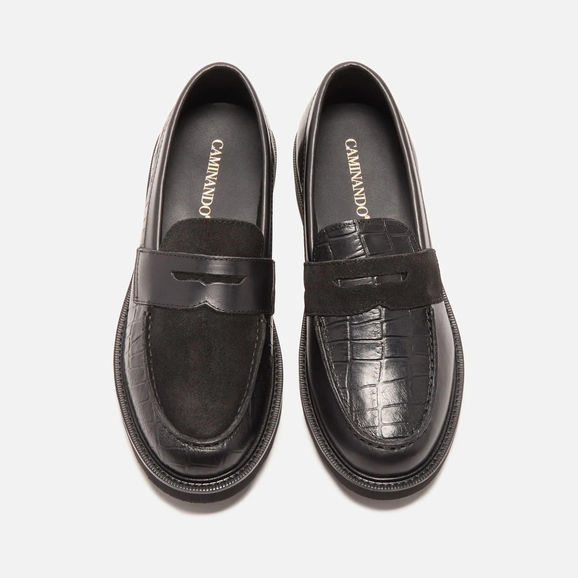 Caminando Loafer - Black / Black Croco sold by Kith product image thumbnail 5