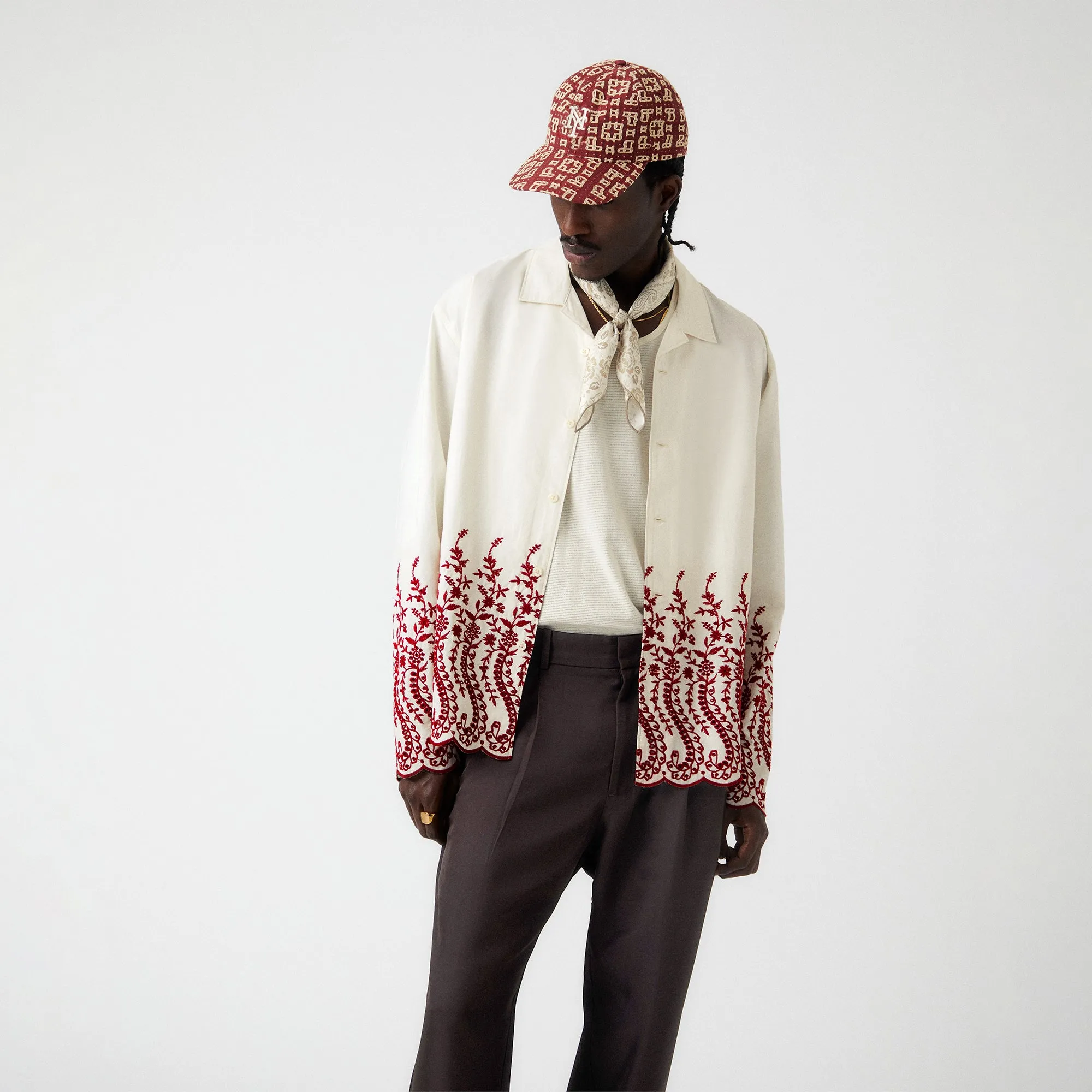 Kith Adonis Camp Collar Shirt - Fever sold by Kith product image thumbnail 2