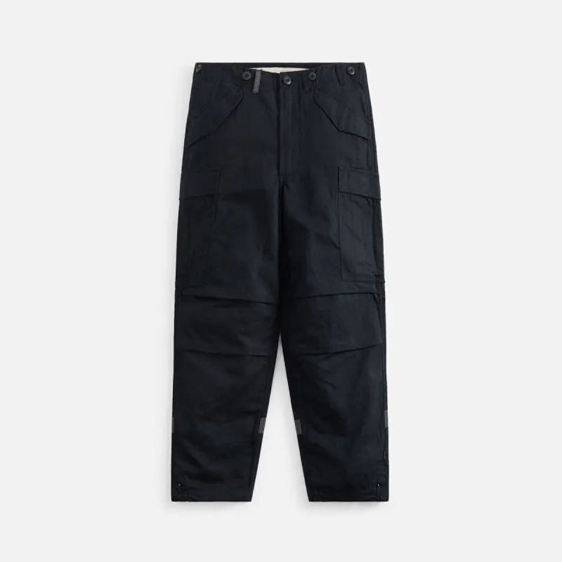 Maharishi Hi-Vis M65 Cargo Pants Loose - Black sold by Kith
