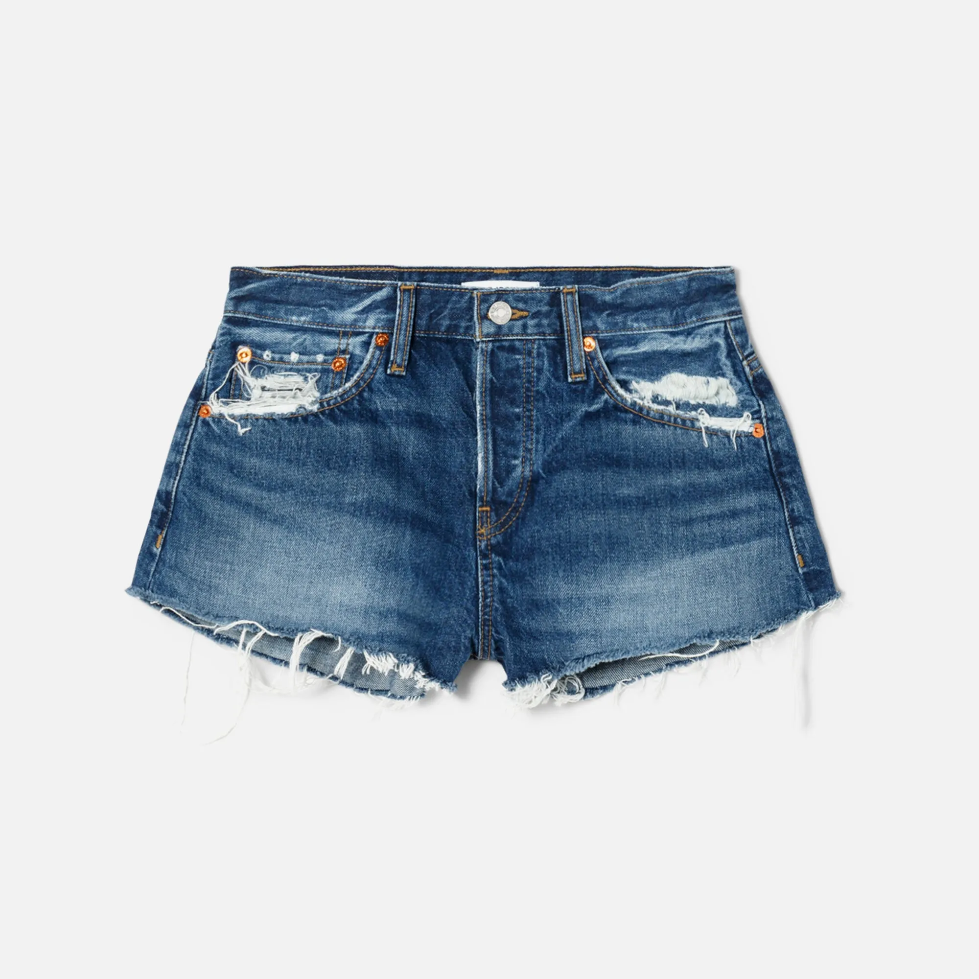 ReDone Mid Rise Relaxed Short - Torino sold by Kith