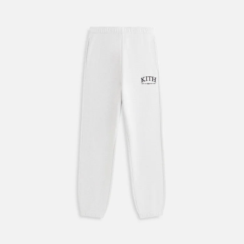 Kith Women Chelsea III Sweatpant -  Light Heather Grey sold by Kith