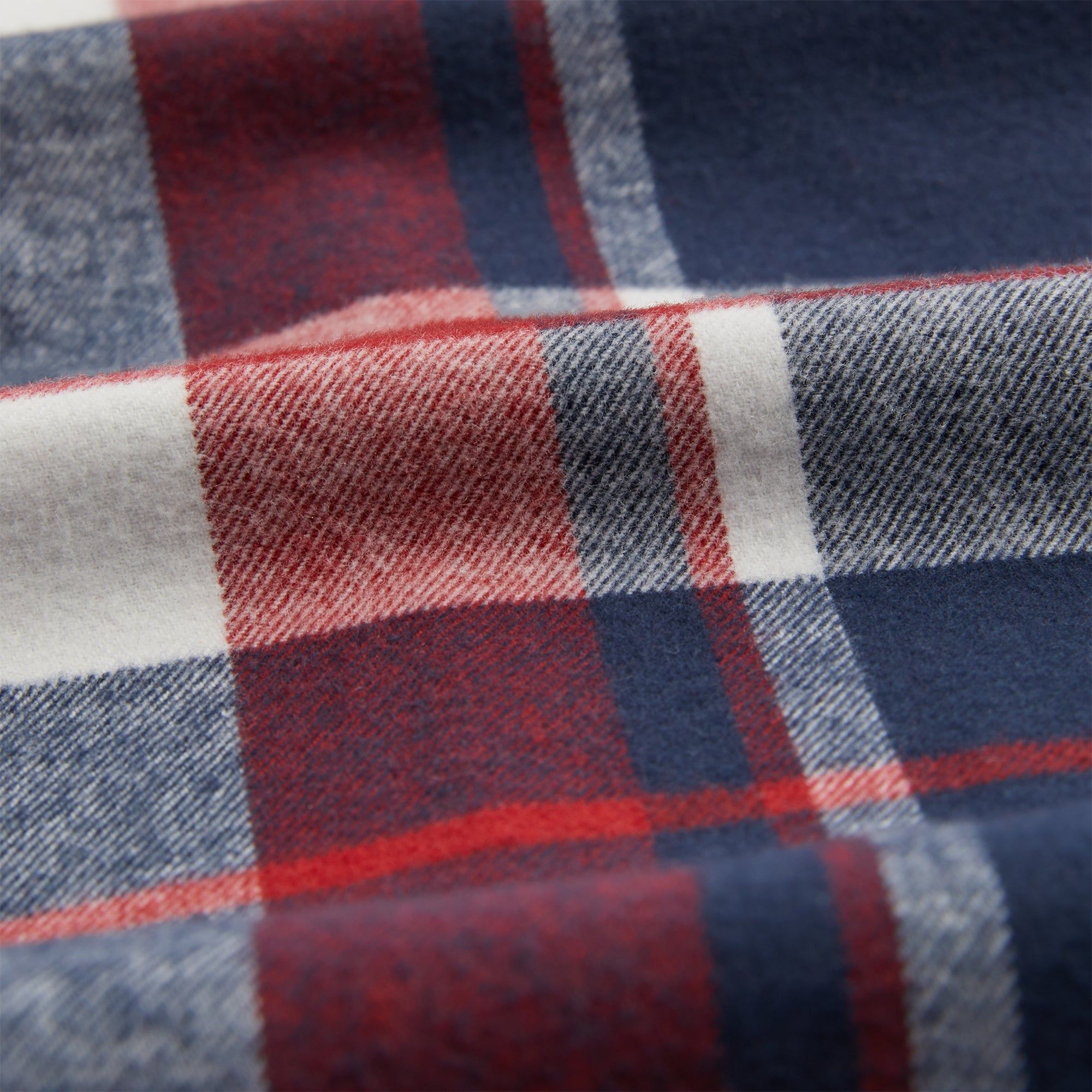 Kith Brushed Flannel Ginza Shirt - Nocturnal PH sold by Kith product image thumbnail 5